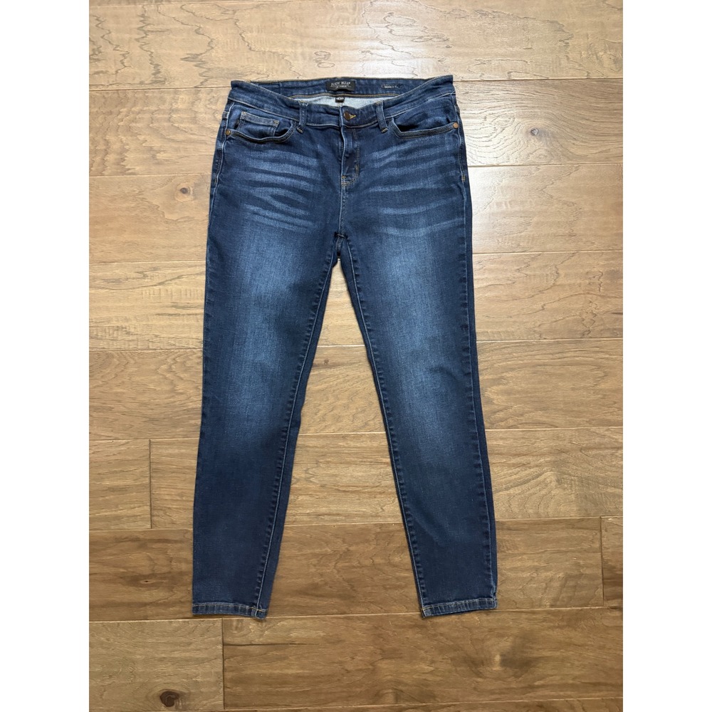 Judy Blue Skinny Jeans Women 15/32 Dark Wash Cotton Stretch Slim Fit JB82110DK